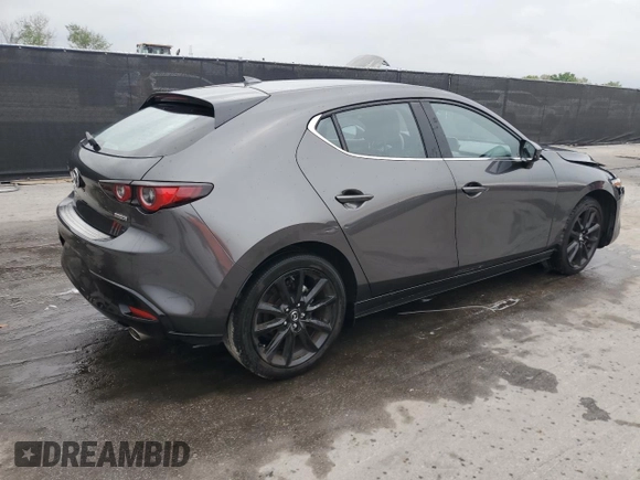 2022 Mazda Mazda3 Hatchback Premium with VIN JM1BPBML1N1520276, listed as a Copart auction lot 48189825 with 20,152 mi miles and Non Repairable. Bid and sale history available at carsss.com. Image 3.