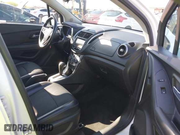 2016 Chevrolet Trax LT with VIN KL7CJLSB8GB709796, listed as a IAAI auction lot 42008186 with 79,915 mi miles and . Bid and sale history available at DreamBid. Image 5.