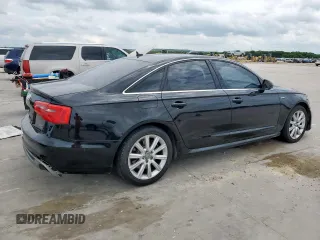 2012 Audi A6 Prestige with VIN WAUHGAFC2CN152517, listed as a Copart auction lot 55158125 with 191,619 mi miles and Salvage title. Bid and sale history available at DreamBid. Image 3.