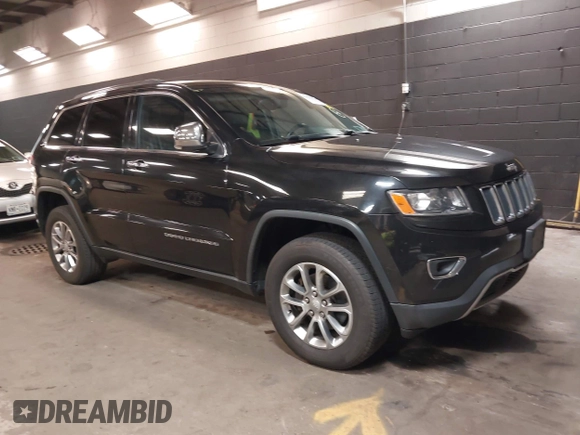 2015 Jeep Grand Cherokee Limited with VIN 1C4RJFBG8FC762873, listed as a IAAI auction lot 42098428 with 244,676 mi miles. Bid and sale history available at carsss.com. Image 1.