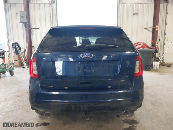 2012 Ford Edge SEL with VIN 2FMDK4JC8CBA82876, listed as a IAAI auction lot 41835389 with 114,954 mi miles. Bid and sale history available at carsss.com. Image 16.