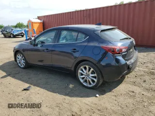 2016 Mazda 3 S Grand Touring with VIN JM1BM1N37G1332513, listed as a Copart auction lot 60492095 with 85,986 mi miles and Salvage title. Bid and sale history available at DreamBid. Image 2.