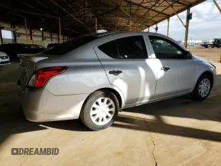 2015 Nissan Versa S Plus with VIN 3N1CN7AP0FL933852, listed as a Copart auction lot 48926775 with 96,556 mi miles and Salvage Title. Bid and sale history available at carsss.com. Image 3.