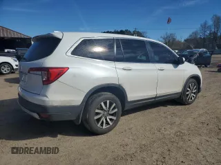 2021 Honda Pilot EX-L with VIN 5FNYF5H53MB037341, listed as a Copart auction lot 47585325 with 80,992 mi miles and Salvage Title. Bid and sale history available at DreamBid. Image 3.