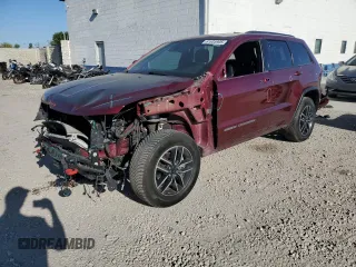 2019 Jeep Grand Cherokee Trailhawk with VIN 1C4RJFLG0KC619778, listed as a Copart auction lot 61635905 with 95,462 mi miles and Salvage title. Bid and sale history available at DreamBid. Image 1.