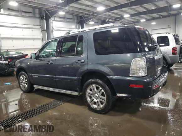 2010 Mercury Mountaineer Premier with VIN 4M2EN4JE2AUJ04373, listed as a Copart auction lot 72208054 with 125,572 mi miles and Salvage Title. Bid and sale history available at carsss.com. Image 2.