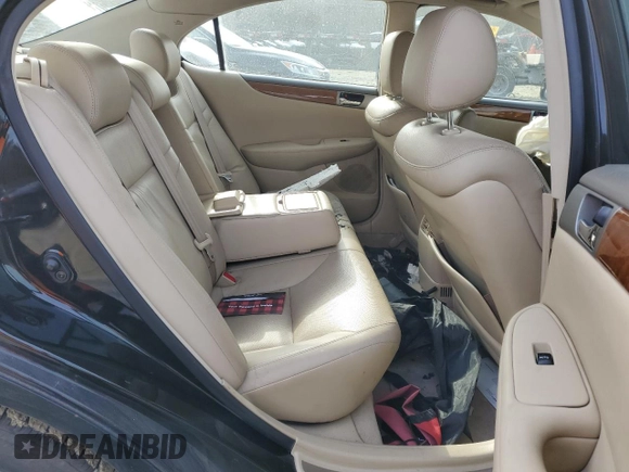 2005 Lexus ES 330 with VIN JTHBA30G355123434, listed as a Copart auction lot 46282485 with 0 mi miles and Salvage Title. Bid and sale history available at carsss.com. Image 10.