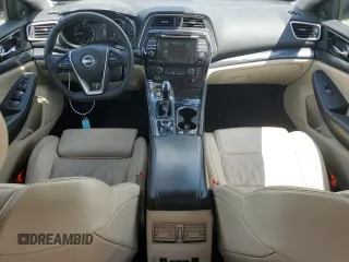 2023 Nissan Maxima Platinum with VIN 1N4AA6FV7PC502087, listed as a Copart auction lot 55296145 with 45,000 mi miles and Salvage title. Bid and sale history available at DreamBid. Image 8.