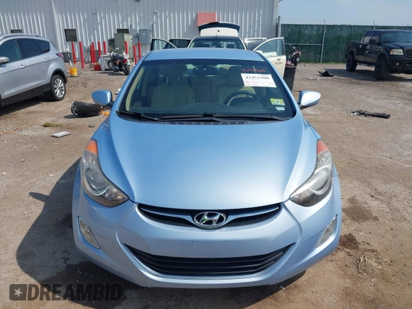 2012 Hyundai Elantra Limited with VIN KMHDH4AE4CU312973, listed as a IAAI auction lot 42453300 with 99,252 mi miles and . Bid and sale history available at DreamBid. Image 13.