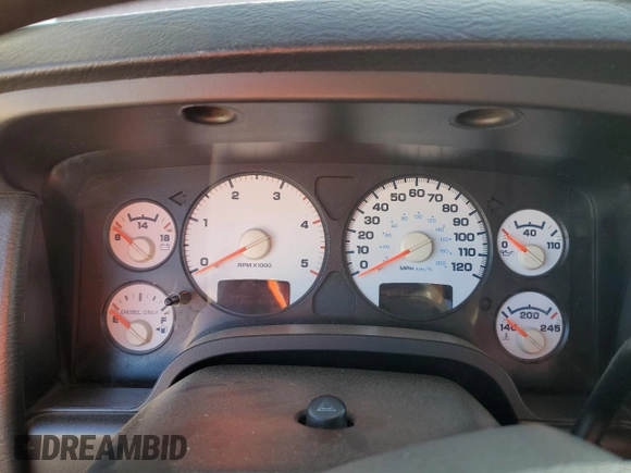 2005 Dodge Ram 2500 SLT with VIN 3D7KR28C45G784409, listed as a Copart auction lot 87700415 with 0 mi miles and Salvage Title. Bid and sale history available at carsss.com. Image 9.