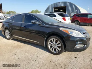 2013 Hyundai Azera with VIN KMHFG4JG0DA289384, listed as a Copart auction lot 70318184 with 122,843 mi miles and Salvage Title. Bid and sale history available at carsss.com. Image 4.