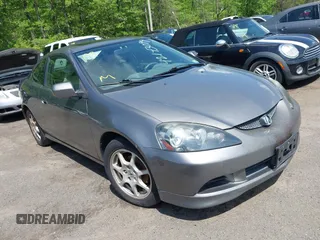 2005 Acura RSX with VIN JH4DC54805S011595, listed as a IAAI auction lot 42143094 with 187,238 mi miles. Bid and sale history available at carsss.com. Image 1.