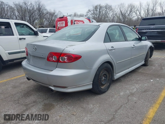 2003 Mazda 6 i with VIN 1YVFP80CX35M35043, listed as a IAAI auction lot 41809545 with 197,769 mi miles and . Bid and sale history available at DreamBid. Image 4.