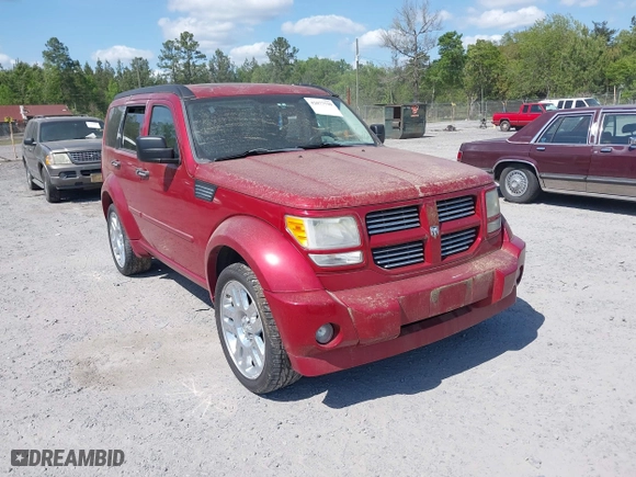 2007 Dodge Nitro R/T with VIN 1D8GU58667W669410, listed as a IAAI auction lot 42077739 with 107,613 mi miles. Bid and sale history available at carsss.com. Image 1.