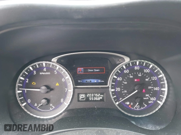 2015 Infiniti QX60 with VIN 5N1AL0MM3FC503873, listed as a IAAI auction lot 42080667 with 203,752 mi miles. Bid and sale history available at carsss.com. Image 7.