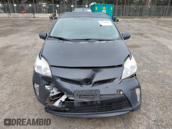 2012 Toyota Prius One with VIN JTDKN3DU5C1604697, listed as a IAAI auction lot 41830986 with 200,255 mi miles. Bid and sale history available at carsss.com. Image 12.