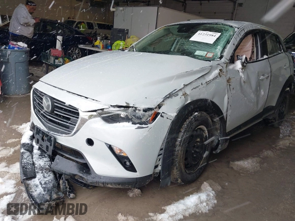 2019 Mazda CX-3 Grand Touring with VIN JM1DKFD70K0423511, listed as a IAAI auction lot 41231984 with 65,876 mi miles. Bid and sale history available at carsss.com. Image 17.