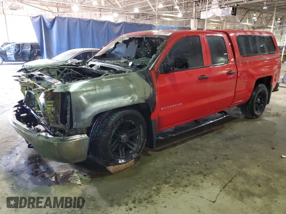 2014 Chevrolet Silverado 1500 Work Truck with VIN 1GCVKPEH6EZ212542, listed as a Copart auction lot 48372985 with Not Provided miles and Clean Title. Bid and sale history available at DreamBid. Image 1.