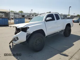 2016 Toyota Tacoma SR with VIN 5TFRX5GN0GX065398, listed as a Copart auction lot 61809285 with 131,250 mi miles and Salvage title. Bid and sale history available at DreamBid. Image 1.