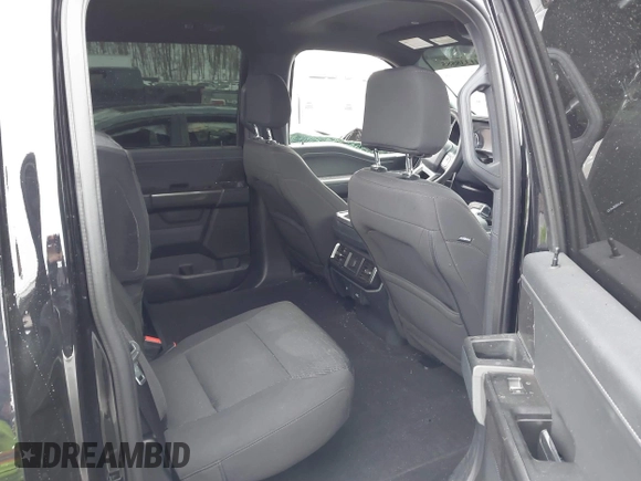 2023 Ford F-150 XL with VIN 1FTFW1E81PFD03857, listed as a IAAI auction lot 41338585 with 9,195 mi miles. Bid and sale history available at carsss.com. Image 8.