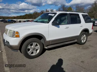 2003 Ford Explorer Eddie Bauer z VIN 1FMZU74K33UA69290, wystawiony jako Copart lot #76154684 z przebiegiem 117 928 mil mil oraz Czysty tytuł • Clean title. Historia ofert i sprzedaży dostępna na DreamBid. Obrazek 1.
