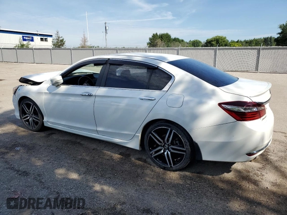 2016 Honda Accord Sport with VIN 1HGCR2F59GA800898, listed as a Copart auction lot 61784645 with 193,001 mi miles and Salvage title. Bid and sale history available at DreamBid. Image 2.