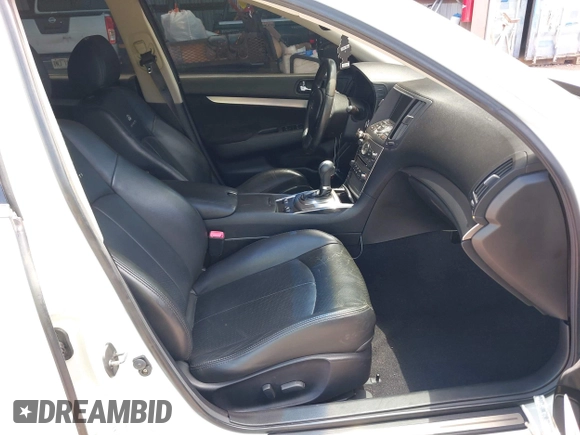 2012 Infiniti G25 Journey z VIN JN1DV6AP4CM812502, wystawiony jako IAAI lot #41928644 z przebiegiem 49 872 mil mil oraz . Historia ofert i sprzedaży dostępna na DreamBid. Obrazek 5.
