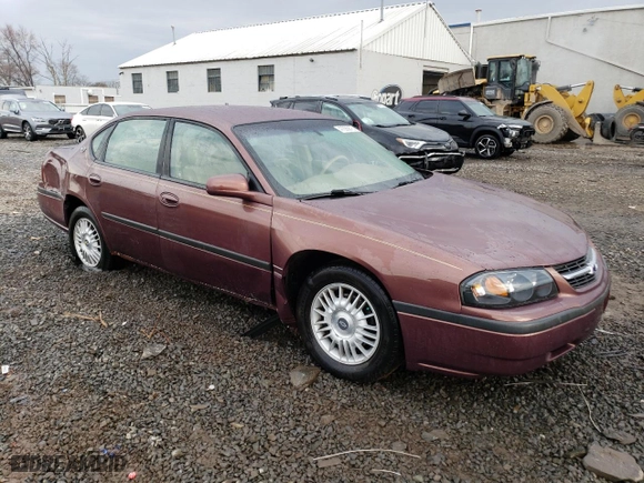 2000 Chevrolet Impala with VIN 2G1WF55K2Y9163971, listed as a Copart auction lot 47093875 with 65,951 mi miles and Salvage Title. Bid and sale history available at carsss.com. Image 4.