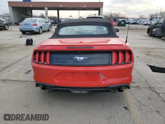 2019 Ford Mustang EcoBoost with VIN 1FATP8UHXK5171101, listed as a Copart auction lot 48926235 with 38,080 mi miles and Salvage Title. Bid and sale history available at carsss.com. Image 6.