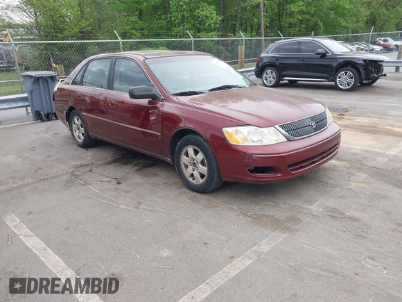 2000 Toyota Avalon XL with VIN 4T1BF28B3YU095209, listed as a IAAI auction lot 42008138 with 276,894 mi miles and . Bid and sale history available at DreamBid. Image 1.