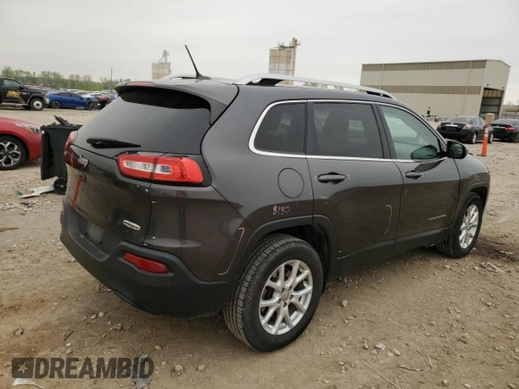 2015 Jeep Cherokee Latitude with VIN 1C4PJMCB5FW788408, listed as a Copart auction lot 53434435 with 225,613 mi miles and Salvage Title. Bid and sale history available at carsss.com. Image 3.