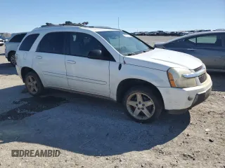 2005 Chevrolet Equinox LT with VIN 2CNDL63F556126778, listed as a Copart auction lot 46102105 with 0 mi miles and Salvage Title. Bid and sale history available at carsss.com. Image 4.