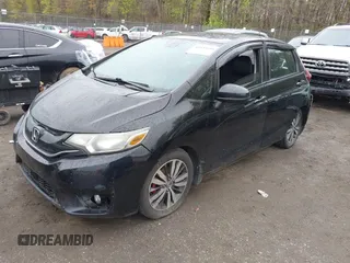 2015 Honda Fit EX-L with VIN 3HGGK5H88FM726406, listed as a IAAI auction lot 42033501 with 124,216 mi miles. Bid and sale history available at carsss.com. Image 2.