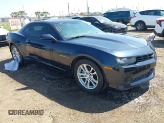 2014 Chevrolet Camaro LS with VIN 2G1FE1E36E9183236, listed as a IAAI auction lot 41932968 with 66,939 mi miles. Bid and sale history available at carsss.com. Image 1.