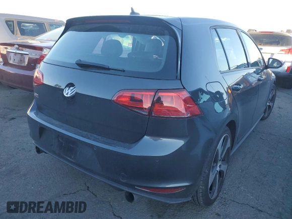 2016 Volkswagen Golf GTI S w/Performance Pkg with VIN 3VW447AU5GM006610, listed as a Copart auction lot 79799833 with 33,052 mi miles. Bid and sale history available at carsss.com. Image 3.
