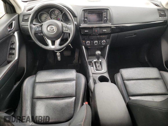 2015 Mazda CX-5 Grand Touring with VIN JM3KE4DY2F0526535, listed as a Copart auction lot 53046855 with 90,288 mi miles and Salvage Title. Bid and sale history available at DreamBid. Image 8.