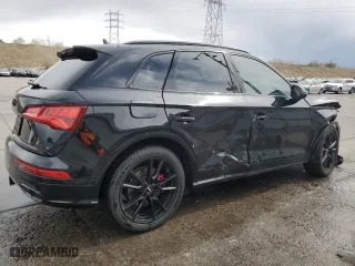 2019 Audi SQ5 Prestige with VIN WA1C4AFY1K2096680, listed as a Copart auction lot 51152345 with 50,224 mi miles and Salvage Title. Bid and sale history available at carsss.com. Image 3.