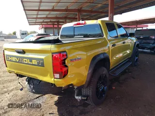 2023 Chevrolet Colorado 4WD Trail Boss with VIN 1GCPTEEK9P1148584, listed as a IAAI auction lot 41487552 with 19,468 mi miles. Bid and sale history available at carsss.com. Image 4.