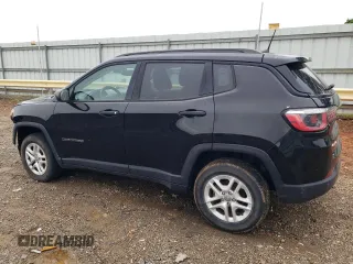 2017 Jeep Compass Sport z VIN 3C4NJDAB8HT647349, wystawiony jako Copart lot #56523595 z przebiegiem 86 728 mil mil oraz Szkoda całkowita • Salvage title. Historia ofert i sprzedaży dostępna na DreamBid. Obrazek 2.
