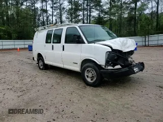 2006 Chevrolet Express Cargo z VIN 1GCGG25V461187613, wystawiony jako Copart lot #52344335 z przebiegiem Nie podano mil oraz Szkoda całkowita • Salvage title. Historia ofert i sprzedaży dostępna na DreamBid. Obrazek 12.
