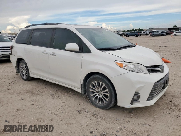 2020 Toyota Sienna XLE Auto Access Seat with VIN 5TDYZ3DC5LS029848, listed as a Copart auction lot 62302005 with 73,471 mi miles and Salvage title. Bid and sale history available at DreamBid. Image 4.