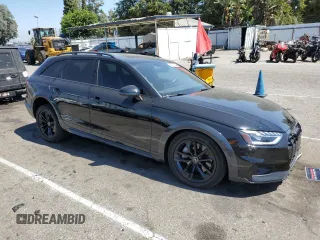 2024 Audi A4 allroad Premium Plus with VIN WA18AAF41RA015009, listed as a Copart auction lot 65481094 with 4,118 mi miles and Salvage Title. Bid and sale history available at carsss.com. Image 4.