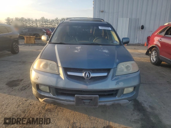 2005 Acura MDX Touring with VIN 2HNYD18935H501137, listed as a Copart auction lot 43550095 with 272,602 mi miles and Salvage Title. Bid and sale history available at carsss.com. Image 5.