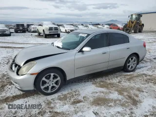 2004 Infiniti G35 w/Leather with VIN JNKCV51F44M708604, listed as a Copart auction lot 37339164 with 139,040 mi miles and Clean Title. Bid and sale history available at DreamBid. Image 1.