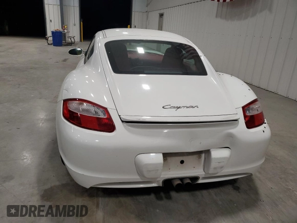 2008 Porsche 718 Cayman z VIN WP0AA298X8U760964, wystawiony jako Copart lot #87728165 z przebiegiem 93 914 mil mil oraz Szkoda całkowita • Salvage title. Historia ofert i sprzedaży dostępna na DreamBid. Obrazek 6.