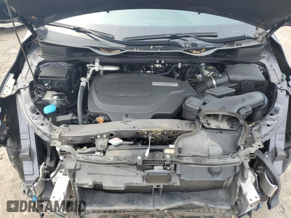 2019 Honda Odyssey EX with VIN 5FNRL6H50KB028595, listed as a Copart auction lot 65846434 with 77,596 mi miles and Salvage title. Bid and sale history available at DreamBid. Image 12.
