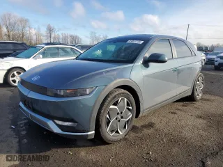 2023 Hyundai IONIQ 5 SE with VIN KM8KMDAF0PU229638, listed as a Copart auction lot 43841145 with 26,474 mi miles and Salvage Title. Bid and sale history available at carsss.com. Image 1.