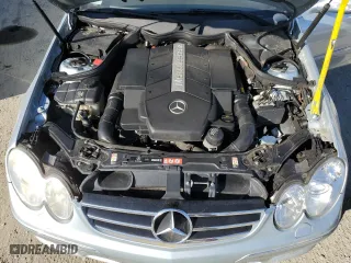 2006 Mercedes-Benz CLK-Class 5.0L with VIN WDBTK75G96T063626, listed as a Copart auction lot 73491074 with 129,085 mi miles and Clean Title. Bid and sale history available at carsss.com. Image 11.