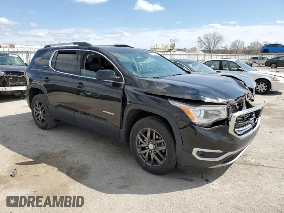 2017 GMC Acadia SLT with VIN 1GKKNMLS4HZ211843, listed as a Copart auction lot 51111015 with 147,613 mi miles and Salvage Title. Bid and sale history available at carsss.com. Image 4.