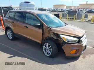 2017 Ford Escape S с VIN 1FMCU0F72HUA62019, выставлен на аукционе IAAI как лот 41462712 с пробегом 60 295 миль миль и . История ставок и продаж доступна на DreamBid. Изображение 1.